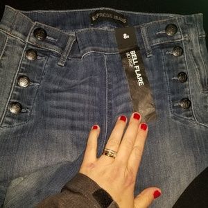 Express Bell Flare Jeans